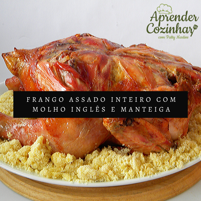 Filé de frango com molho inglês 